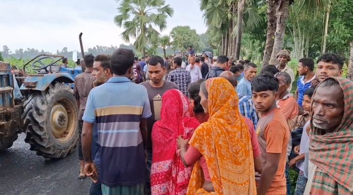 বদলগাছিতে ভটভটি-অটোরিকশার মুখোমুখি সংঘর্ষে নিহত ২